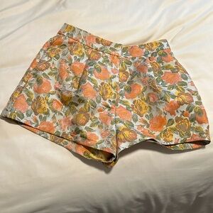 Flowered shorts